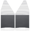 Picture of Husky Liners GM 88-00 K1500/K2500 / 99-16 Silverado/Sierra 12in W SS Top Kick Back Front Mud Flaps