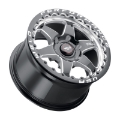 Picture of Weld S909 17x10 Ventura 6 Beadlock 6x139.7 ET25 BS6.50 Gloss BLK MIL DIA 106.1