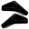 Picture of Oracle 05-13 Chevrolet Corvette C6 Concept Side Mirrors - Ghosted - Black (GBA)