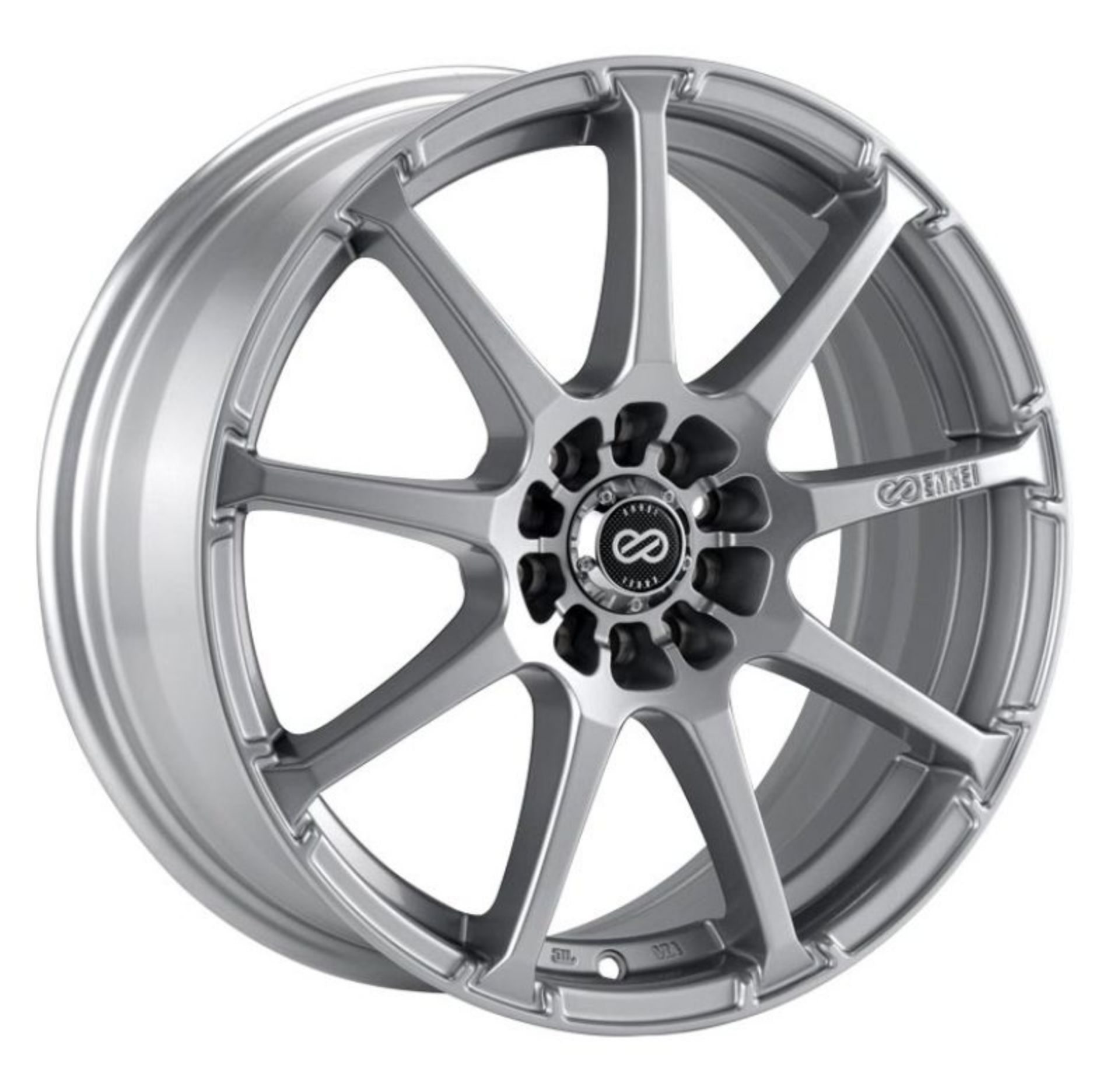 Picture of Enkei EDR9 16x7 5x100-114-3 38mm Offset 72-6 Bore Diameter Silver Wheel