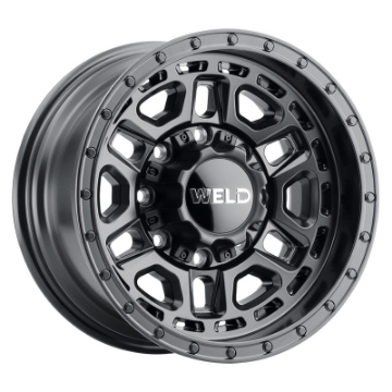 Picture of Weld W119 17X9 Crux 5X114-3 5X127 ET-12 BS4-50 Satin Black 78-1