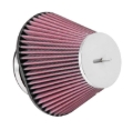 Picture of K&N Universal Clamp-On Air Filter 3.938in FLG 7.125in X 5.313in Base 3.5in Top w/ Stud 5in Height