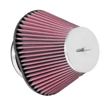 Picture of K&N Universal Clamp-On Air Filter 3.938in FLG 7.125in X 5.313in Base 3.5in Top w/ Stud 5in Height