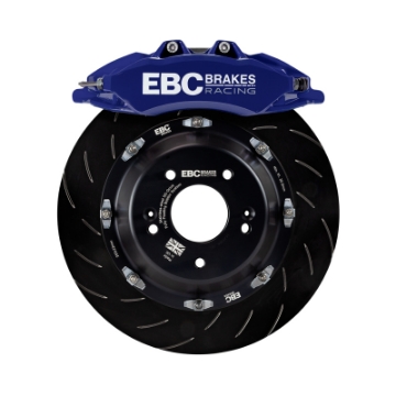 Picture of EBC Racing 2019+ BMW M235i F44 Blue 6 Piston Apollo Calipers 355mm Rotors Front Big Brake Kit