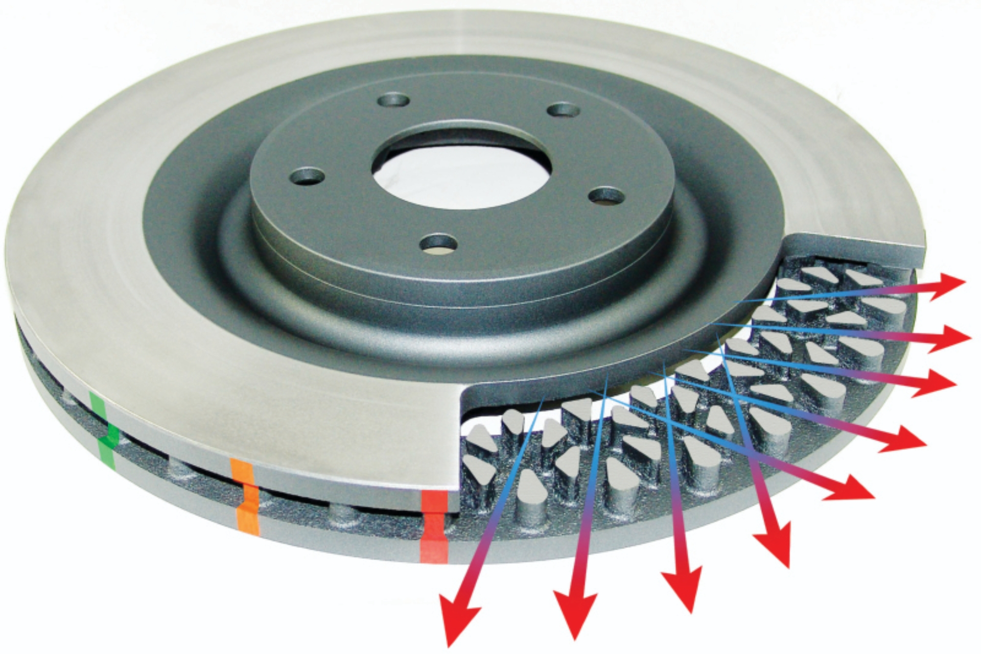 Picture of DBA 02-06 Volkswagen Golf 2-0L Front Drilled & Slotted Street Series Rotor