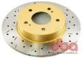 Picture of DBA 94-03 Nissan Maxima Rear 4000 Series Drilled & Slotted Rotor