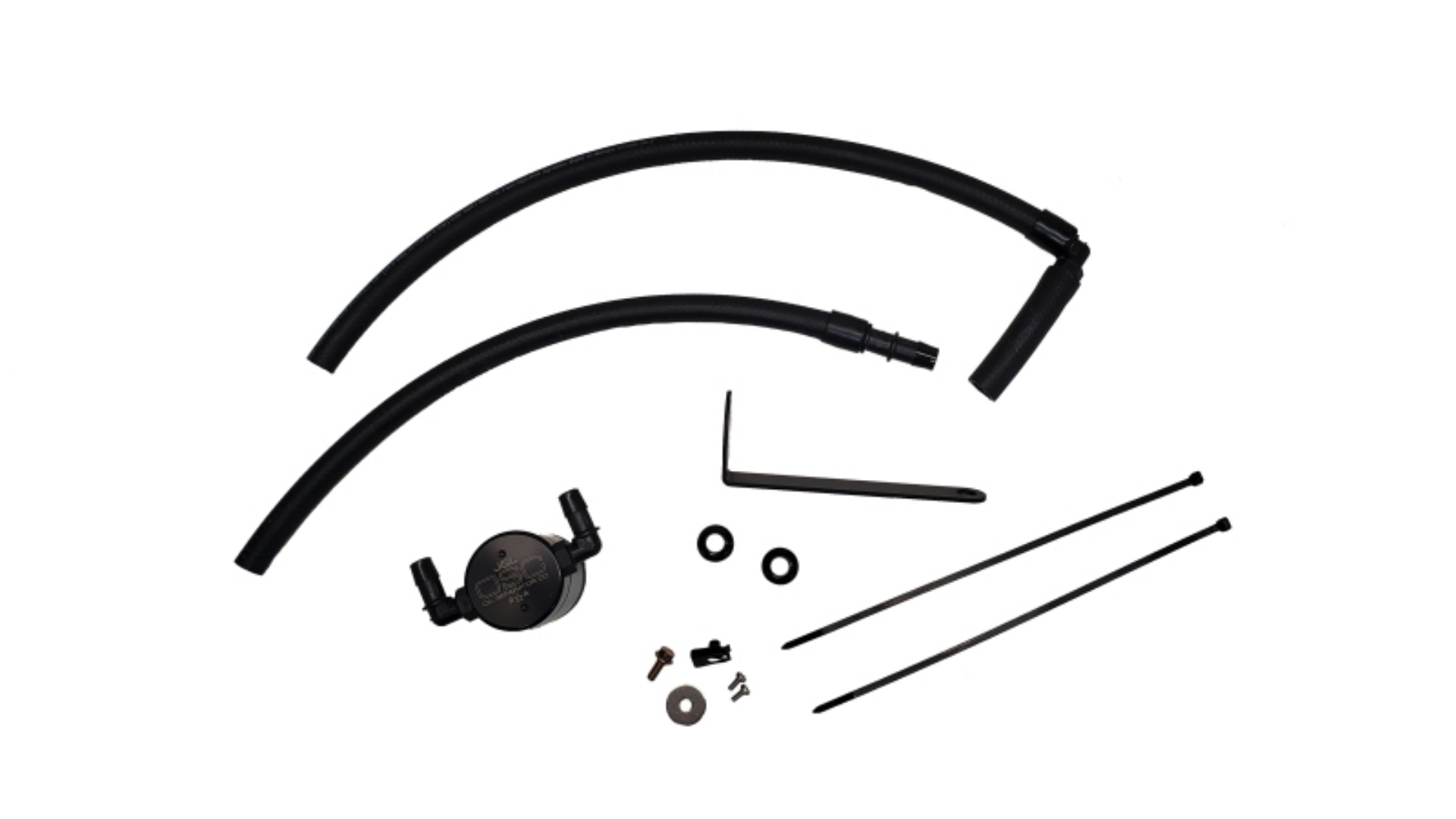 Picture of J&L 22-25 Subaru BRZ-GR86 2-4L Passenger Side Oil Separator 3-0 - Black Anodized