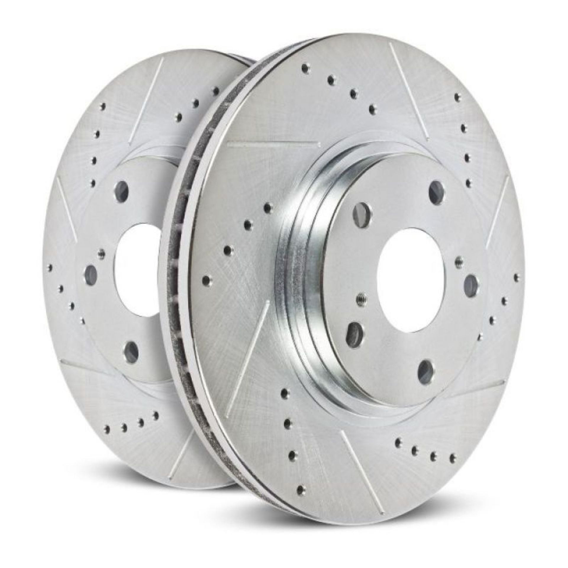 Picture of Power Stop 99-07 Ford E-350 Super Duty Front Left Evolution Drilled & Slotted Rotor