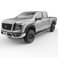 Picture of EGR 17-23 Nissan Titan Traditional Bolt-On Look Fender Flareswith Fender Badge Set Of 4