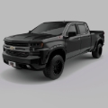Picture of EGR 19-22 Chevrolet Silverado 1500 Traditional Bolt-On Look Fender Flares Black Set Of 4