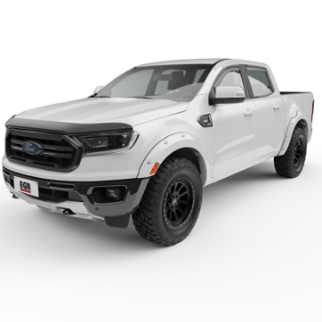 Picture of EGR 19-22 Ford Ranger Painted To Code Oxford Traditional Bolt-On Look Fender Flares White Set Of 4