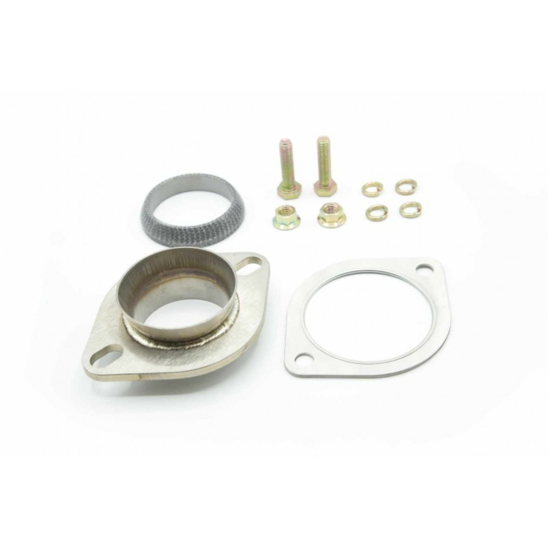 Picture of Turbo XS Subaru 3in Downpipe to OEM Catback Adapter w-Exhaust Gasket & Donut Gasket