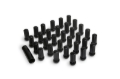 Picture of ICON Alloys Lug Nut Kit Black - 14x1-5 - 32 Lug Nuts w- Key