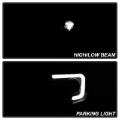 Picture of Spyder 14-17 Toyota TundraSR-SR5 Light Bar Projector Headlights - LED - Black PRO-YD-TTU14AP-BK