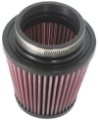 Picture of K&N Universal Clamp-On Air Filter 3-1-8in FLG - 4-15-16in B - 3-1-2in T - 4-3-8in H