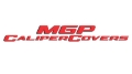 Picture of MGP 4 Caliper Covers Engraved Front & Rear 22-23 Jeep Wagoneer MOPAR Red Finish Silver Ch 19in+ Wh
