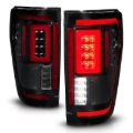 Picture of ANZO 21-23 Ford F-150 LED Taillights Seq- Signal w-BLIS Cover - Black Smoke