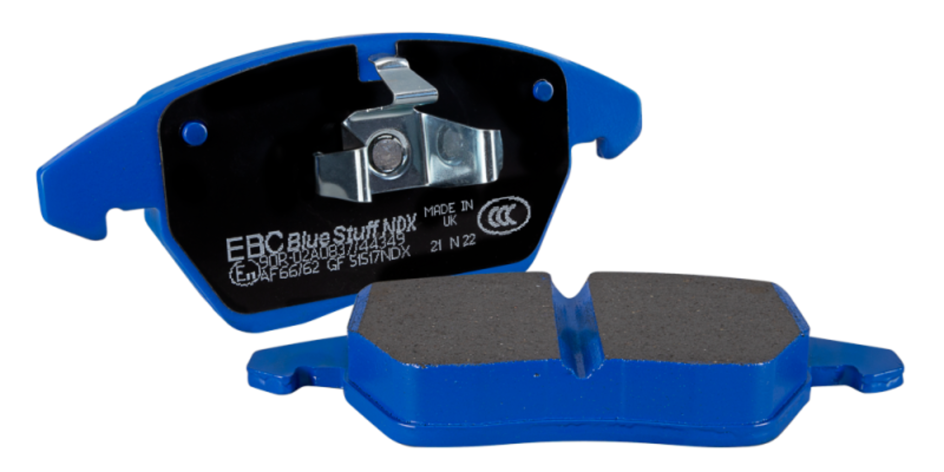 Picture of EBC 2017+ Alfa Romeo Guilia - 2018+ Alfa Romeo Stelvio Bluestuff Rear Brake Pads