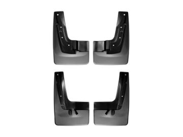 Picture of WeatherTech 13-16 GMC Acadia-Acadia Denali No Drill Mudflaps - Black