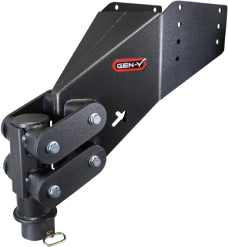 Picture of Gen-Y Executive Torsion-Flex Manual Rhino 5th Wheel Pin Box Rep w/Gooseneck 2-5/16in Coupler