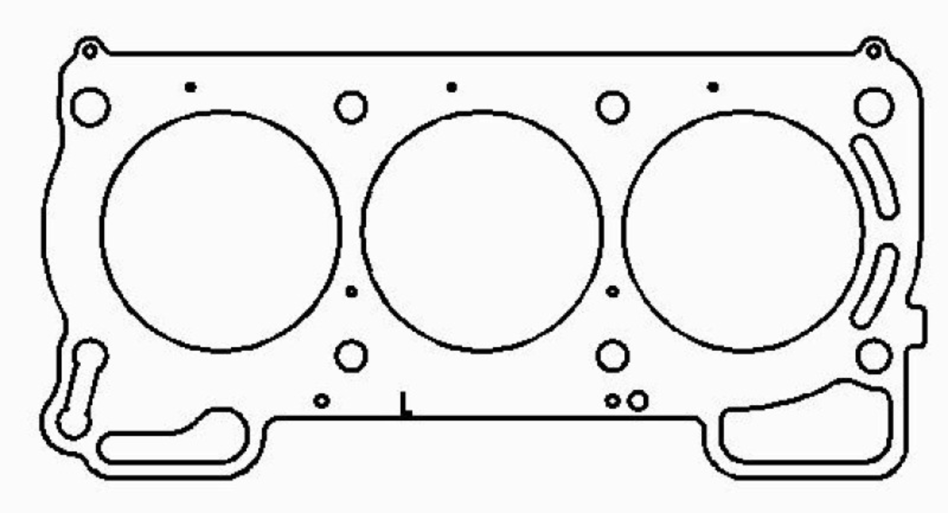 Picture of Cometic Subaru EZ30 Flat 6 3-0L 90mm Bore -051 inch MLS Head Gasket Left