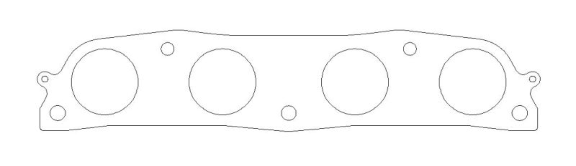 Picture of Cometic Toyota 1ZZFE 98-02 Exhaust -030 inch MLS Head Gasket 1-732 inch Round Port