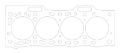 Picture of Cometic Toyota Tercel 3EE 74mm Bore -080 inch Copper Head Gasket
