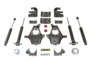 Picture of MaxTrac 07-16 GM C-K1500 2WD-4WD Non Magneride 3in-5in or 4in-6in Lowering Spindle Kit