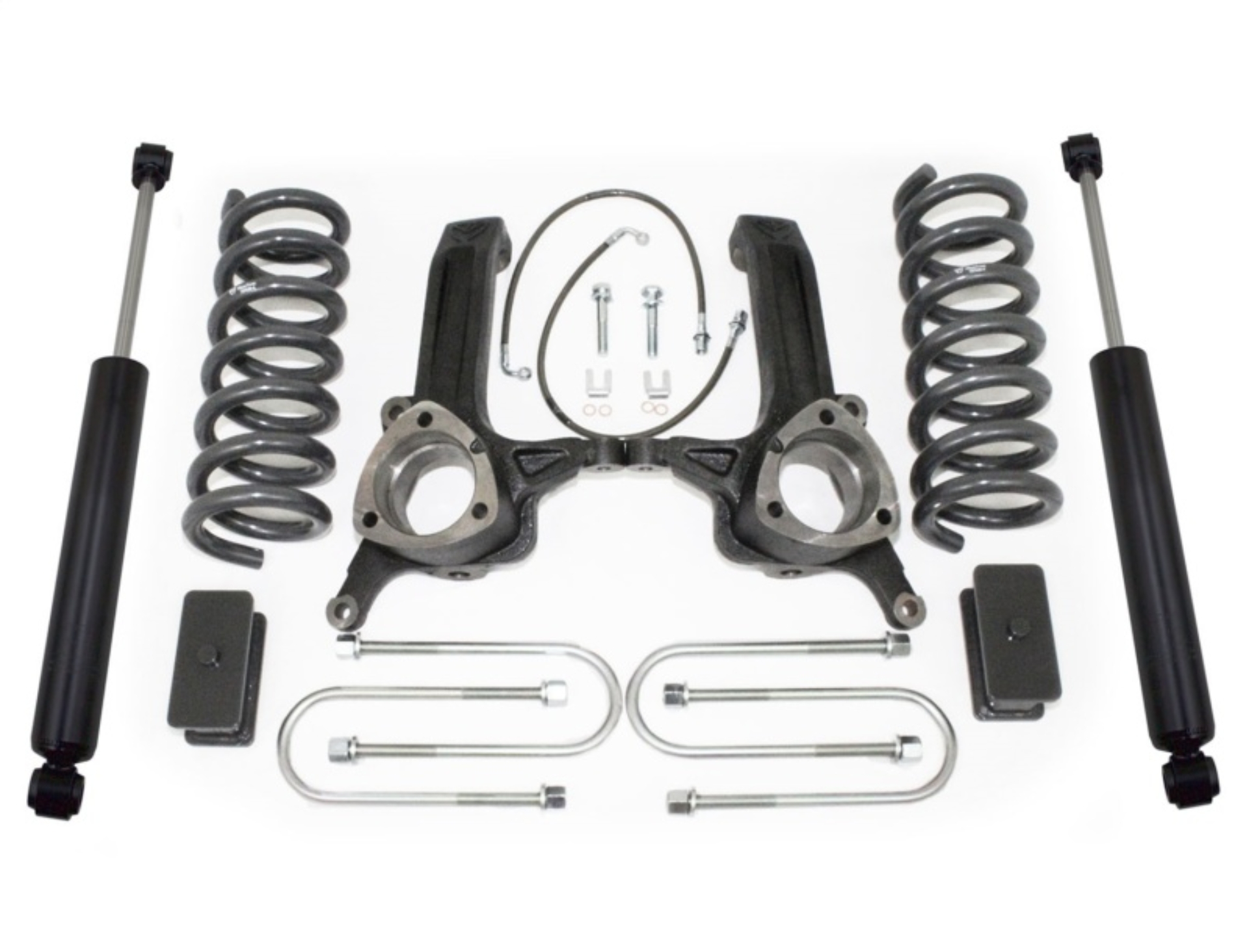 Picture of MaxTrac 03-08 Dodge RAM 2500-3500 2WD Diesel 4-125in Axle 6in-2-5in MaxPro Lift Kit w-MaxTrac Shocks