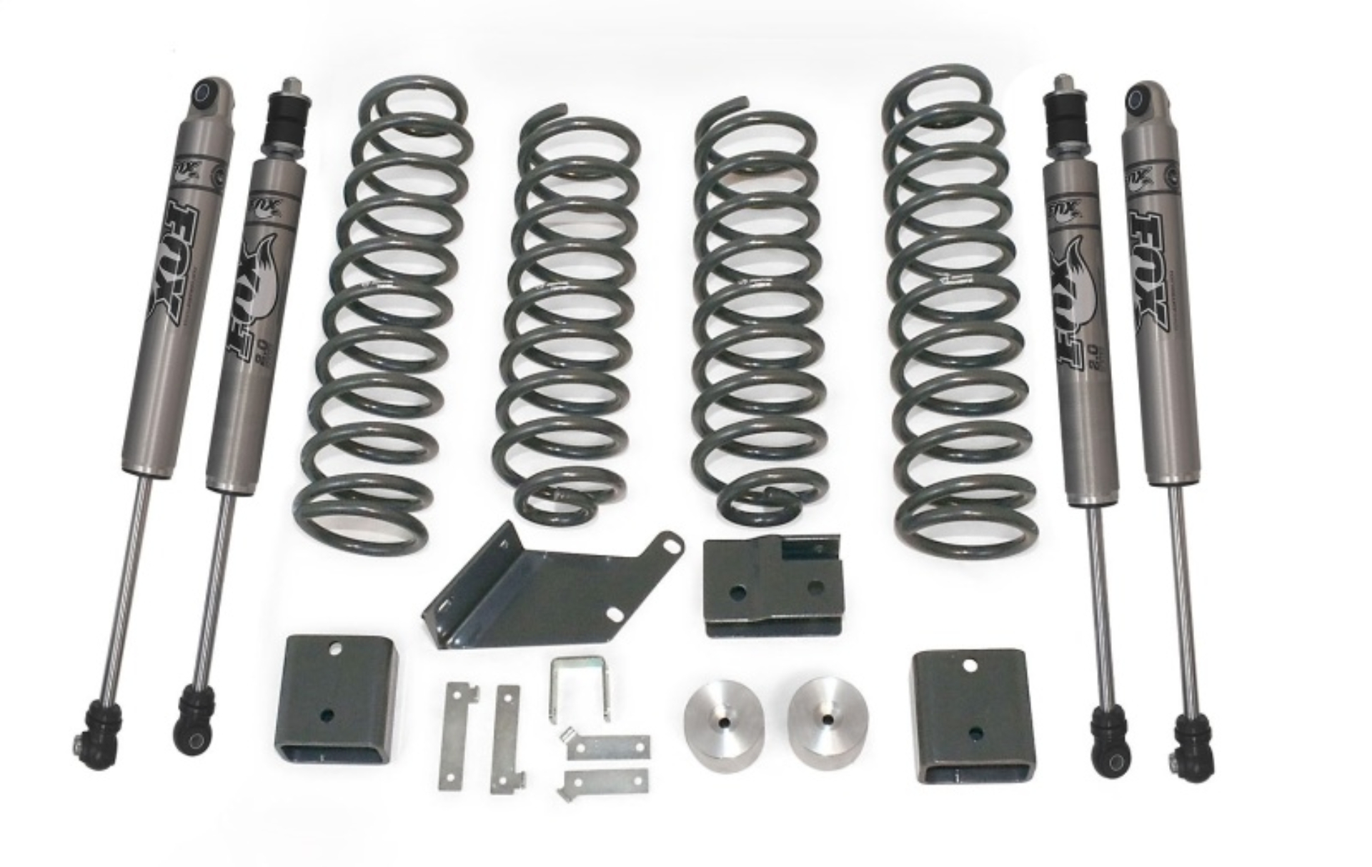 Picture of MaxTrac 07-18 Jeep Wrangler JK 2WD-4WD 3in-3in Coil Lift Kit w-FOX Shocks