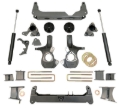 Picture of MaxTrac 14-16 GM K1500 4WD w-Cast Steel Susp- Non Magneride 7in-7in MaxPro Spindle Lift Kit