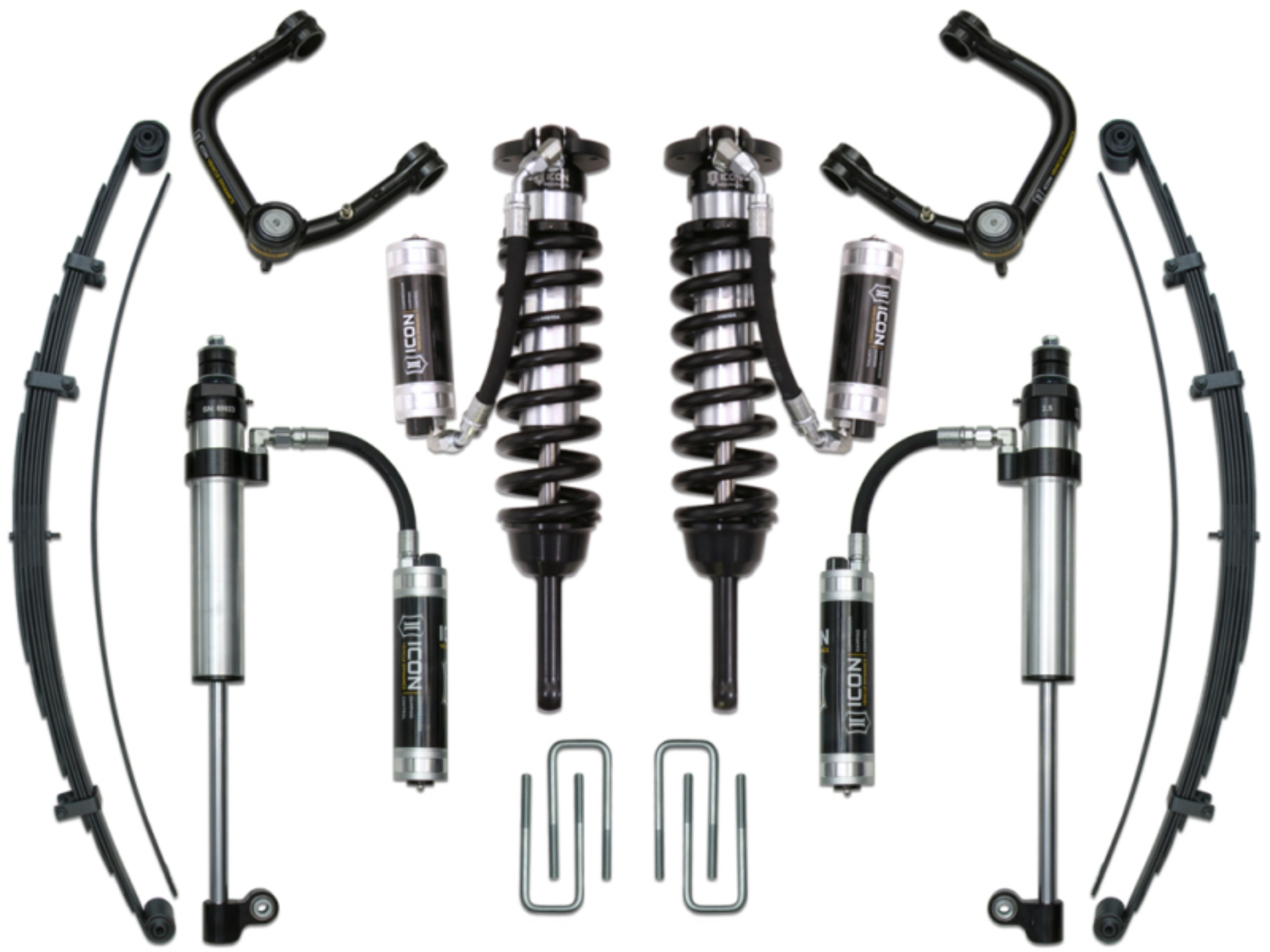 Picture of ICON 05-15 Toyota Tacoma 0-3-5in-16-17 Toyota Tacoma 0-2-75in Stg 9 Suspension System w-Tubular Uca