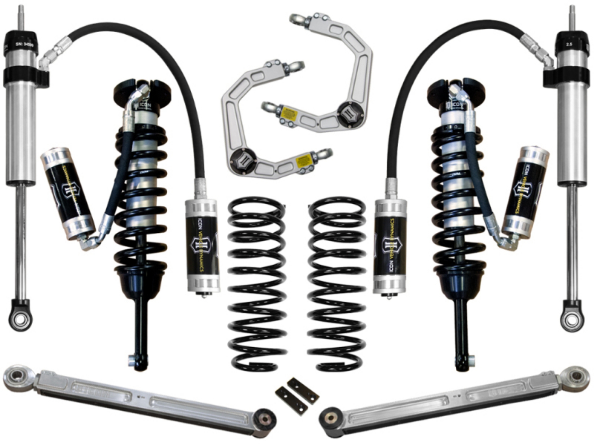 Picture of ICON 03-09 Toyota 4Runner-FJ 0-3-5in Stage 5 Suspension System w-Billet Uca