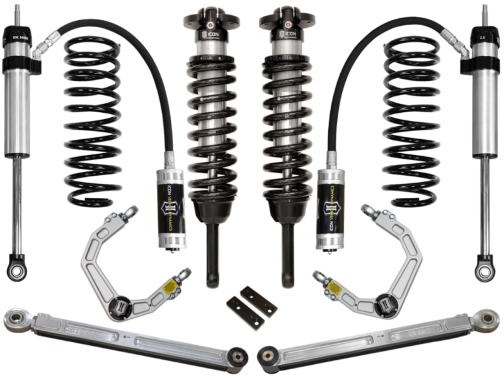 Picture of ICON 03-09 Toyota 4Runner-FJ 0-3-5in Stage 4 Suspension System w-Billet Uca