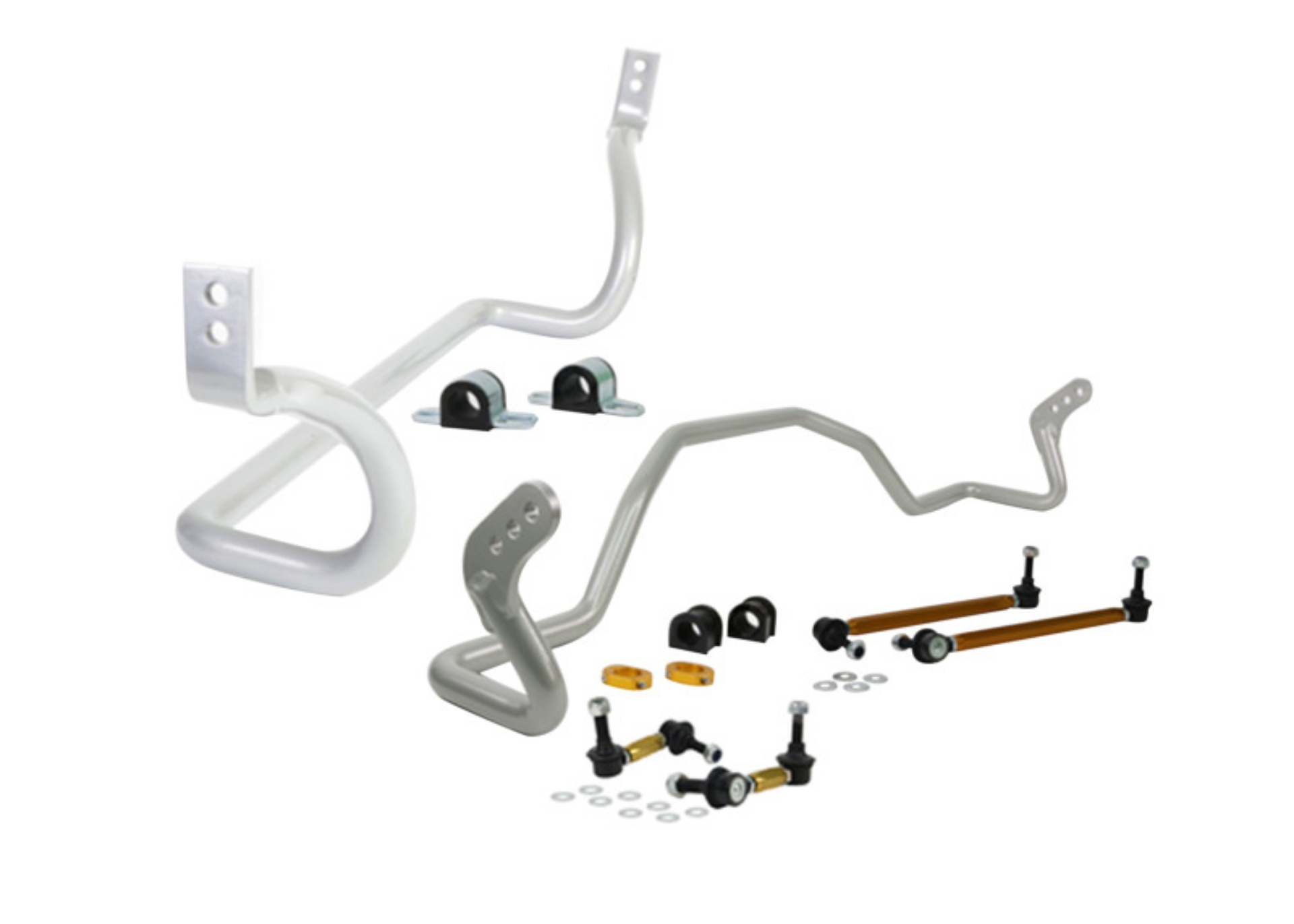 Picture of Whiteline 09-15 Mitsubishi Lancer Ralliart Front & Rear Sway Bar Kit