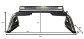 Picture of Go Rhino 14-19 Chevy 1500 LD Classic Sport Bar 2-0 Complete Kit w-Sport Bar+Retractable Light Mnt
