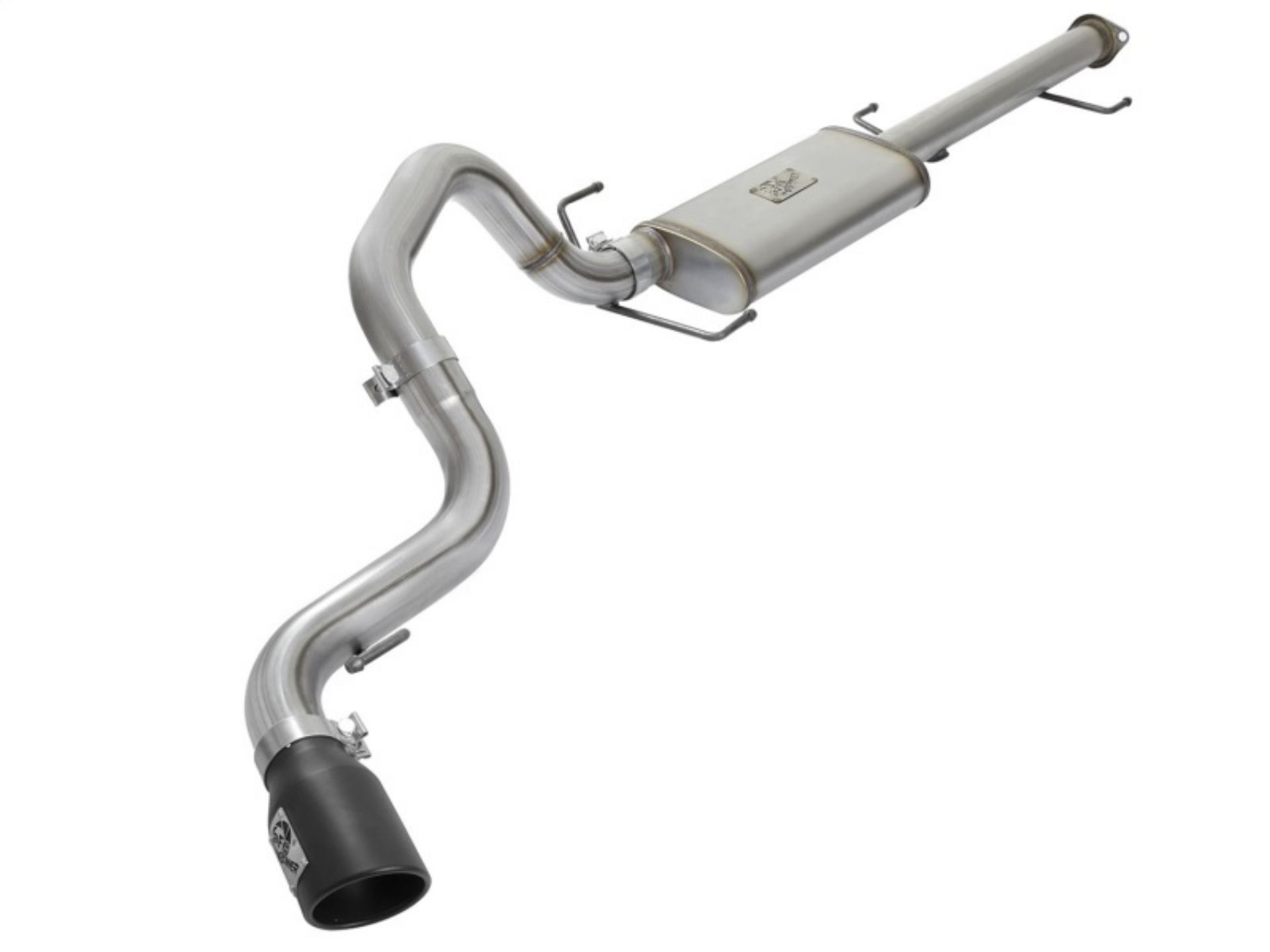 Picture of aFe MACH Force Xp 3in SS Cat-Back Single Side Exit Exhaust w-Black Tips 07-14 Toyota FJ Cruiser