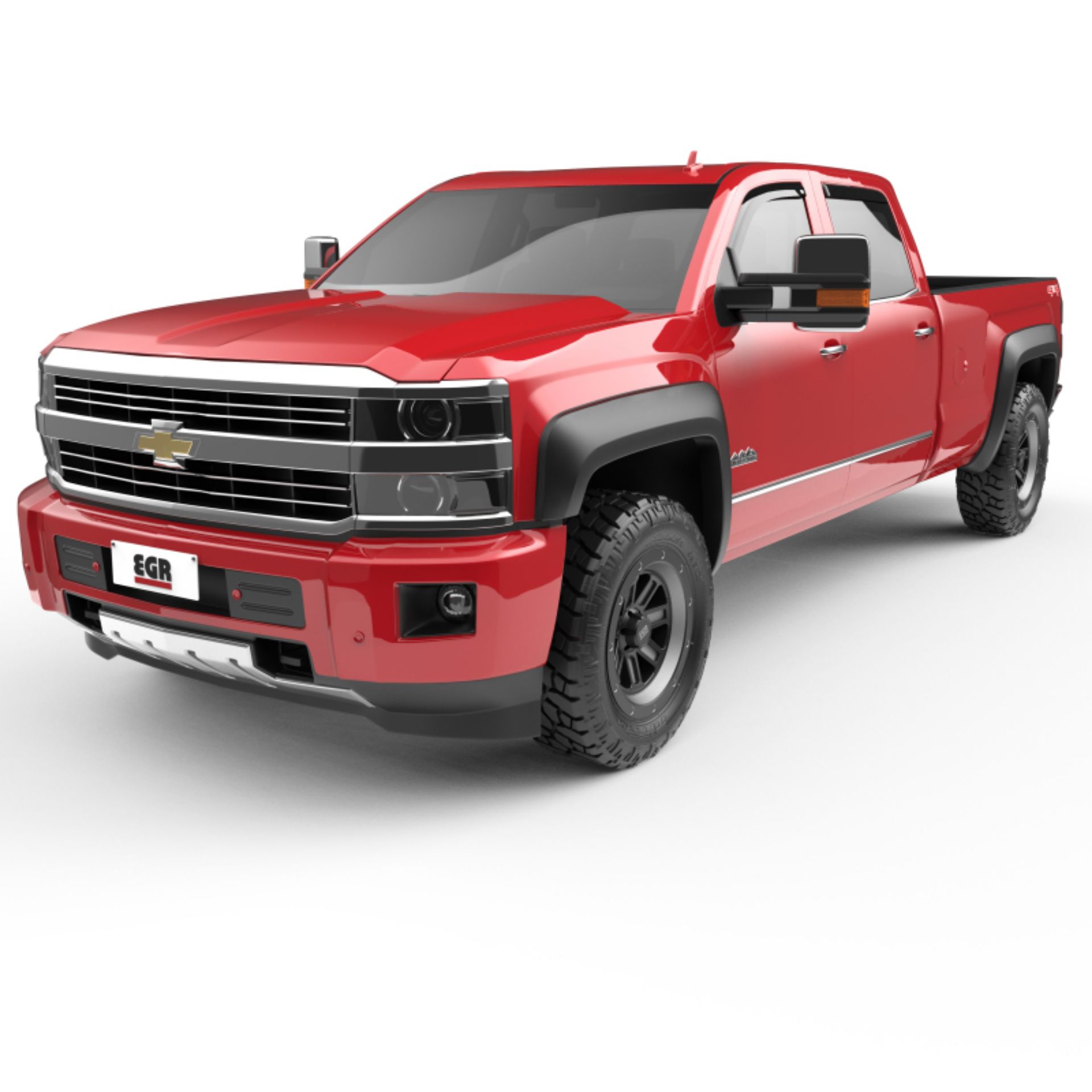 Picture of EGR 14+ Chev Silverado 6-8ft Bed Rugged Look Fender Flares - Set