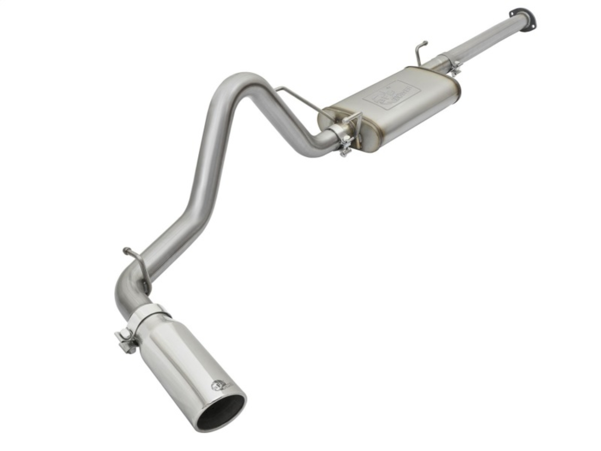 Picture of aFe MACH Force XP Cat-Back Stainless Steel Exhaust Syst w-Polished Tip Toyota Tacoma 05-12 L4-2-7L