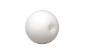 Picture of Torque Solution Delrin 50mm Round White Shift Knob: Universal 10x1-25