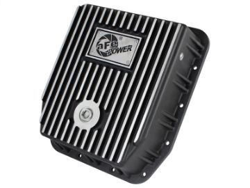 Picture of afe Transmission Pan Black; Ford Trucks 94-08 AODE