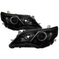 Picture of xTune Toyota Camry LE XLE Hybrid Models 12-14 OE Style Headlight - Black Smoke HD-JH-TCAM12-AM-BSM