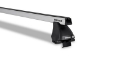 Picture of Rhino-Rack 09-14 Honda Fit 5 Door Hatch Heavy Duty 2500 2 Bar Roof Rack - Silver