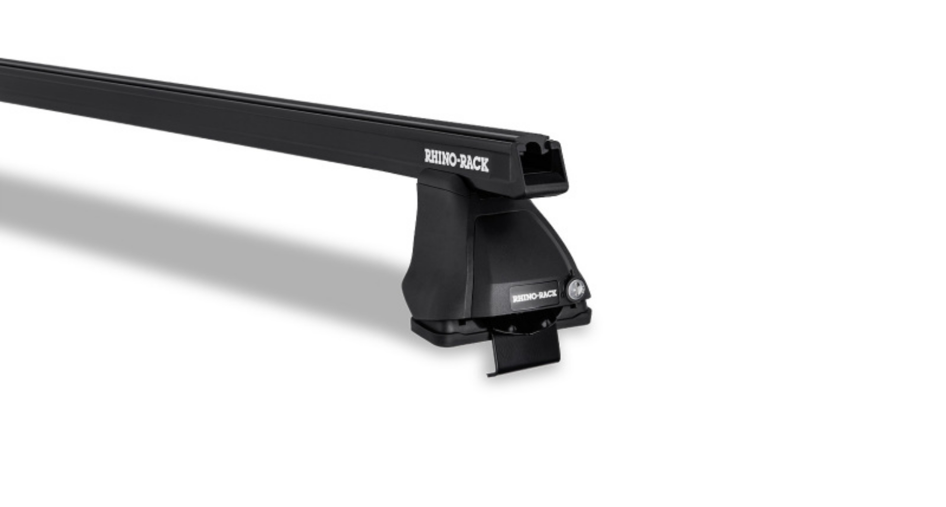 Picture of Rhino-Rack 18-21 Kia Rio 5 Door Hatch Heavy Duty 2500 2 Bar Roof Rack - Black