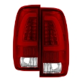 Picture of xTune Ford F150 Styleside 97-03 Light Bar LED Tail Lights - Red Clear ALT-ON-FF15097-LBLED-RC