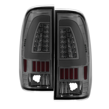 Picture of xTune Ford F150 Styleside 97-03 Light Bar LED Tail Lights - Smoke ALT-ON-FF15097-LBLED-SM