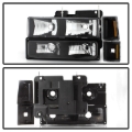 Picture of xTune GMC C-K Series 94-98 Headlights w- Corner and Parking Lights - Black HD-JH-GCK94-BK-SET