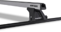 Picture of Rhino-Rack 91-97 Toyota Previa 5 Door Wagon Heavy Duty RLTF Track Mount 2 Bar Roof Rack - Silver