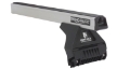 Picture of Rhino-Rack 80-90 Toyota Land Cruiser 4 Door 4WD SUV Heavy Duty RL110 4 Bar Roof Rack - Silver