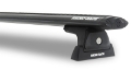 Picture of Rhino-Rack 93-03 Volkswagen EuroVan Vortex RLT600 2 Bar Roof Rack - Black